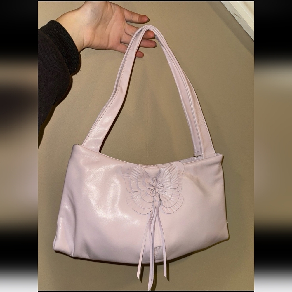 Paolo Masi Light Purple Shoulder Bag